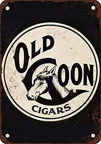Tin Sign 8x12 inches Old Coon Cigars Vintage Retro Metal Sign sign