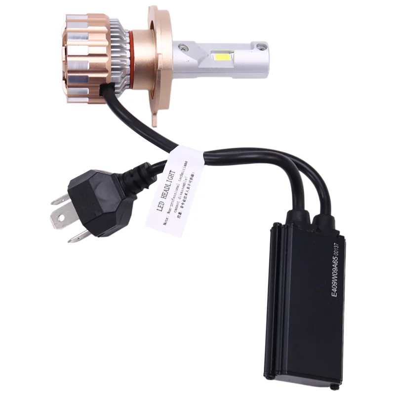 Reliable-130W Car Headlights Led Lights For Original Car Led Headlights High And Low  Integrated H4