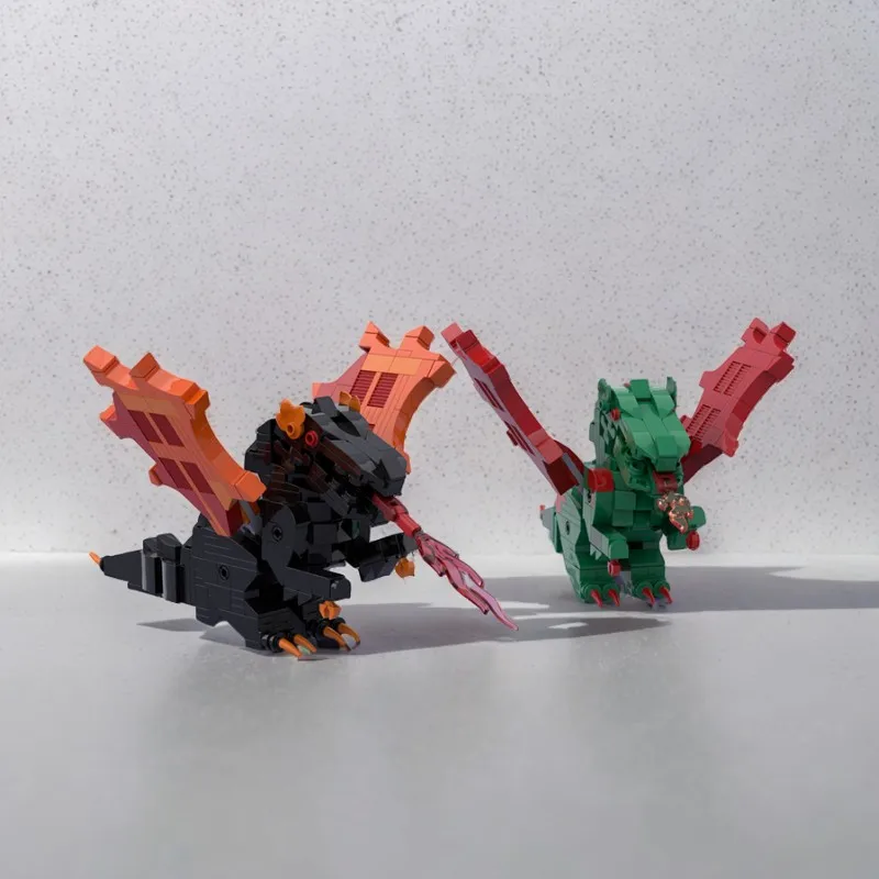 

756PCS MOC Classic Dragons"Building Bricks Creative Educational Toy for Kids Birthday Gift