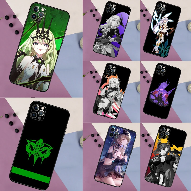 حافظة هاتف Honkai Impact 3rd لهاتف iPhone 17 Pro Max 17 Air 17 Pro غطاء ممتص للصدمات ناعم