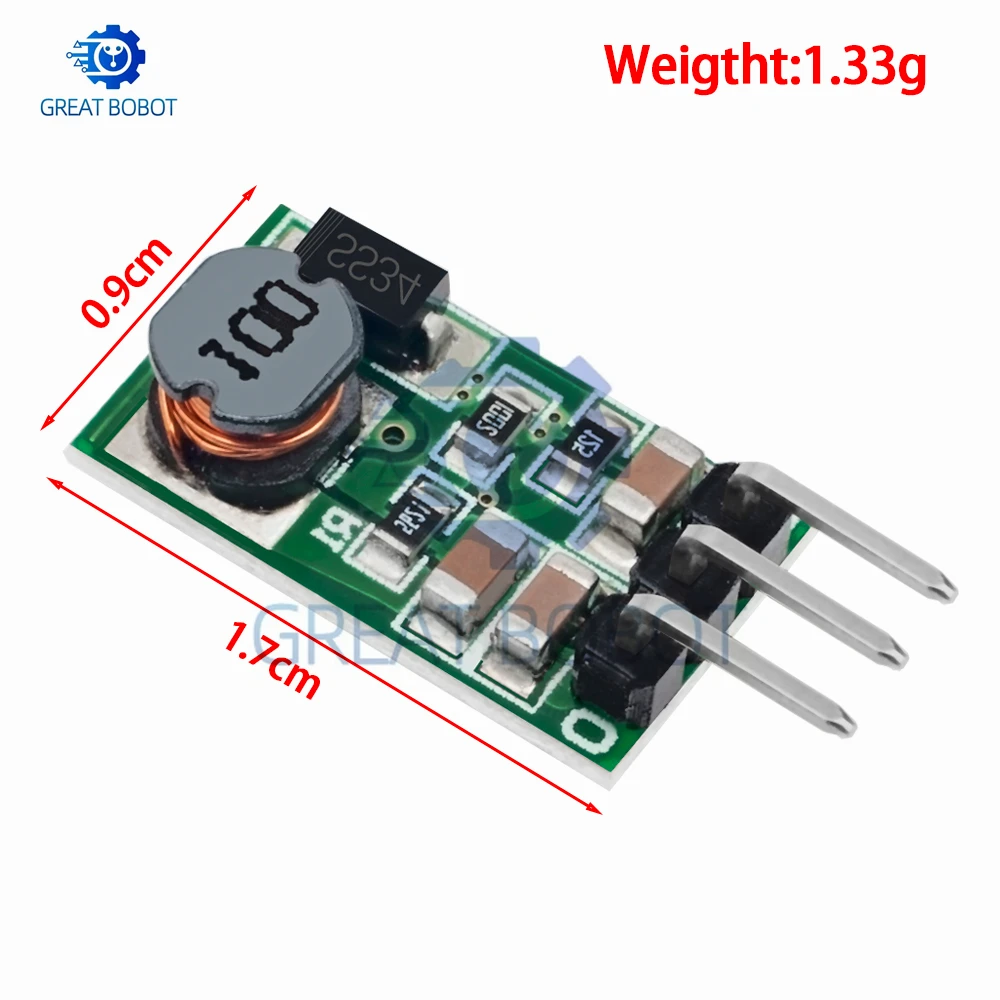 DD4012SA 1A DC-DC Buck Step-Down Converter, 5-40V Input Multiple Fixed Output 3V~12V