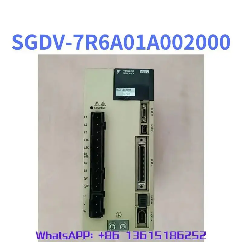 SGDV-7R6A01A002000 Used servo drive 1kW test function OK