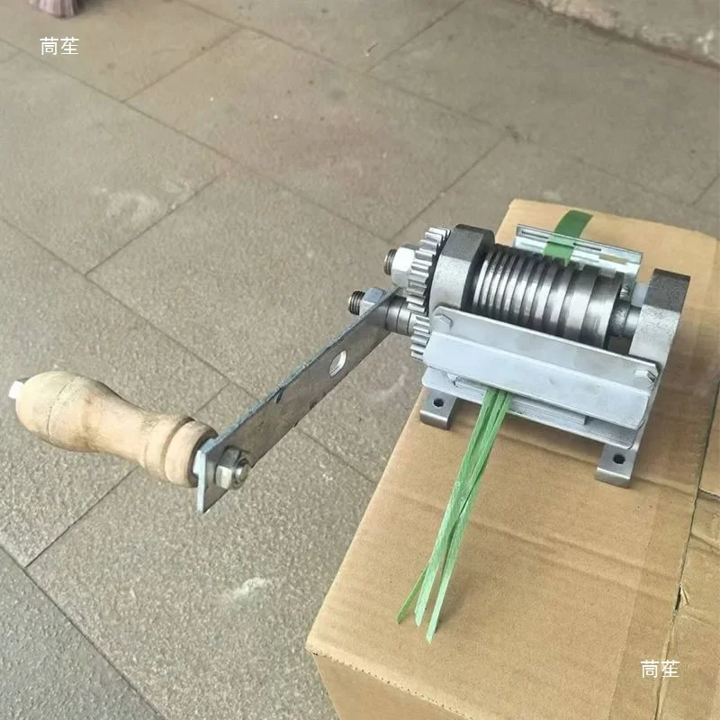 Venda superior tira de bambu quebrando fio desenho estrutura compacta máquina palito manual máquina divisão bambu