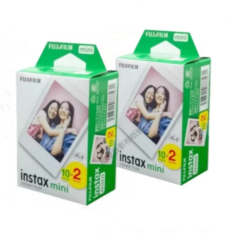 Original Fujifilm instax mini film 11/12/8/9/40/link Universal 3 Inch Fuji Instant Camera Photo paper 2025 Macaron Rainbow photo