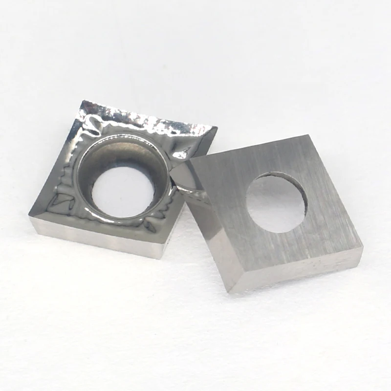 Imagem -02 - Cnc Alumínio Processamento Torno Ferramenta Carboneto Insere Ccgt09t302 L01 Torneamento Externo 10 Pcs
