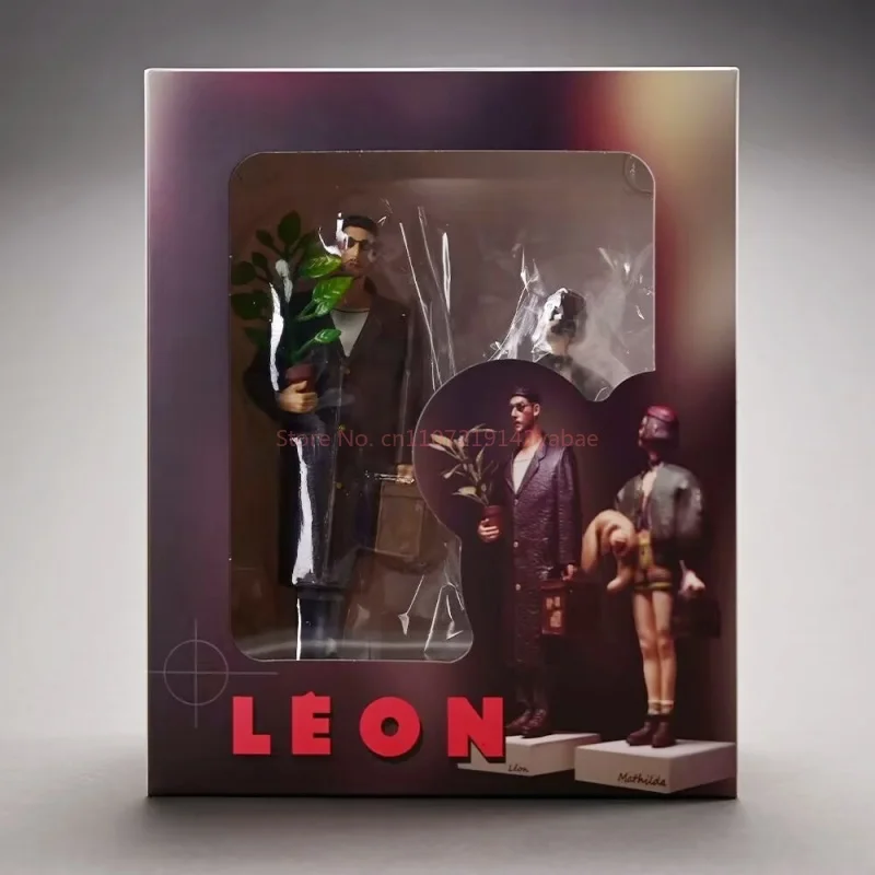 16 سنتيمتر المهنية ليون و Mathilda 1 مجموعة تمثال PVC دمية فيلم عمل أرقام نموذج اللعب المشهد الديكور الهدايا #6