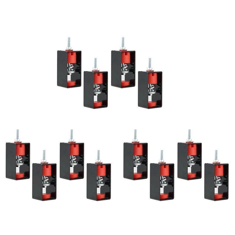 

12Pack Ceiling Vibration Damping Mounts, Spring Vibration Isolator For Soundproof And Shockproof For Theater Studio