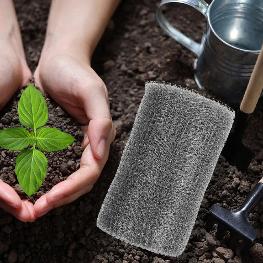 1 Roll Stainless Steel Wire Mesh High Density Metal Screen for DIY Window Repair Ventilation Garden Mesh Screen Fabric