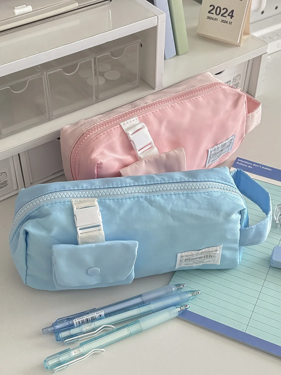 pencil-case-solid-color-large-capacity-stationery-bag-student-pen-organizer-for-primary-middle-school-back-to-school-supplies