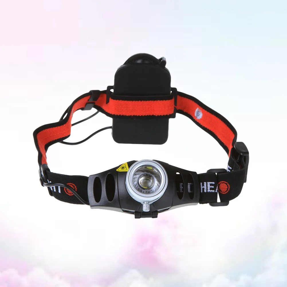 

LED Headlamp Adjustable 500 Lumens Super Bright Headlight with 2 Lighting Modes for Running Hiking Camping Reading Fishing Hunti