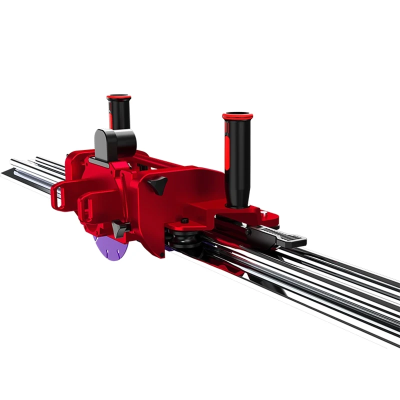 Track Cutting Machine Support Marble Slab Tile Large Format Track Cutting Machine Straight Cutting & Chamfering Machine Manual P