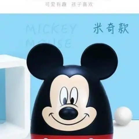 Disney geanimeerde cartoon schattige Mickey en Minnie jongen en meisje roly-poly spaarpot, spaarornament, studentenspeelgoed, verjaardagscadeau