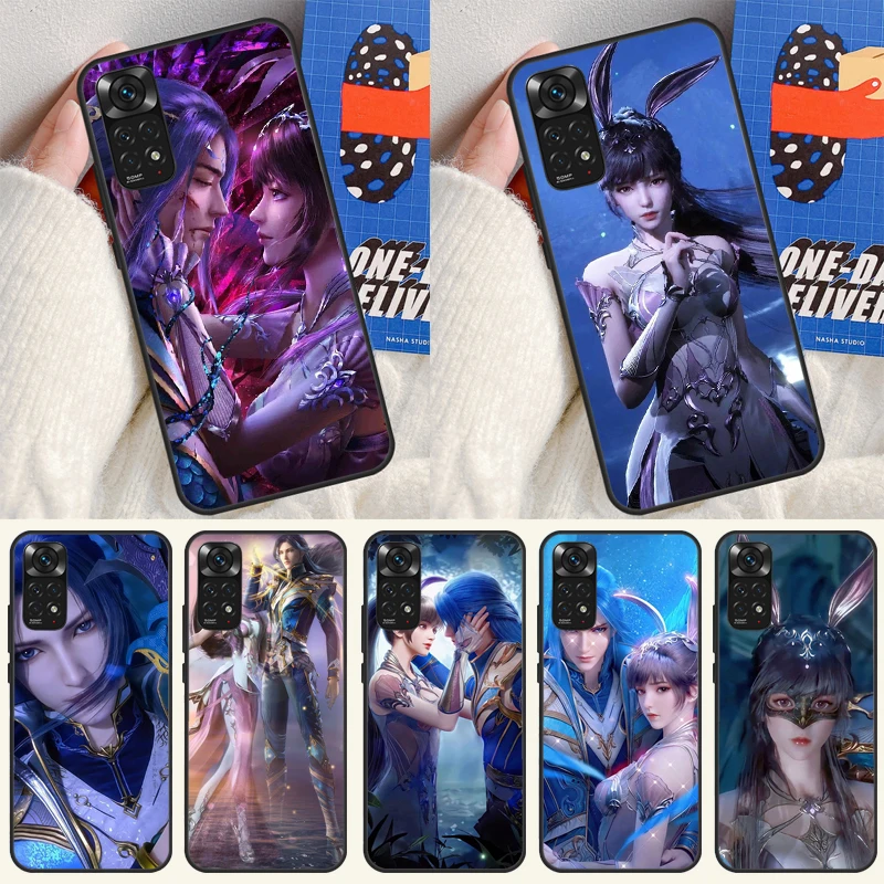 Чехол Douluo Dalu Soul land для Xiaomi Redmi Note 12 Pro 8 9 10 11 Pro Note 12S 10S 11S 9S 9C 10A 10C 12C, чехол