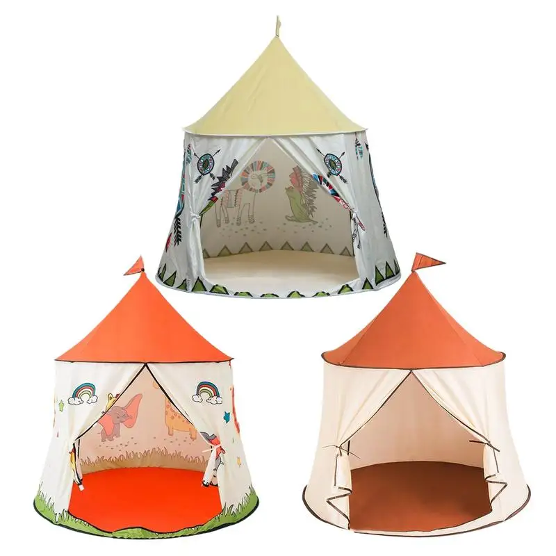 

Infant Toddler Folding Tents Portable Castle Kids Play House Birthday Christmas Outdoor Camping Toys Gifts Room Decor