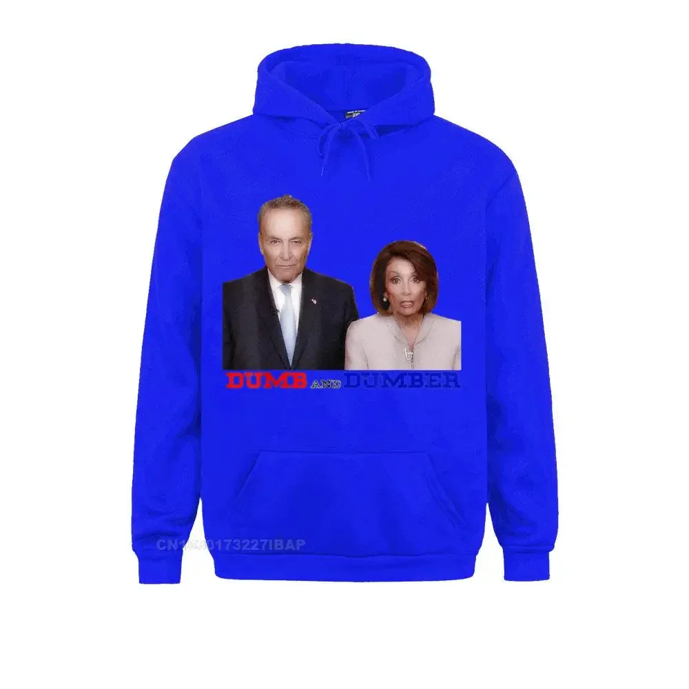 Funny Nancy Pelosi and Chuck Schumer funny parody Democrats Hoodie Personalized Hoodies New Mens Sweatshirts Lovers Sportswears