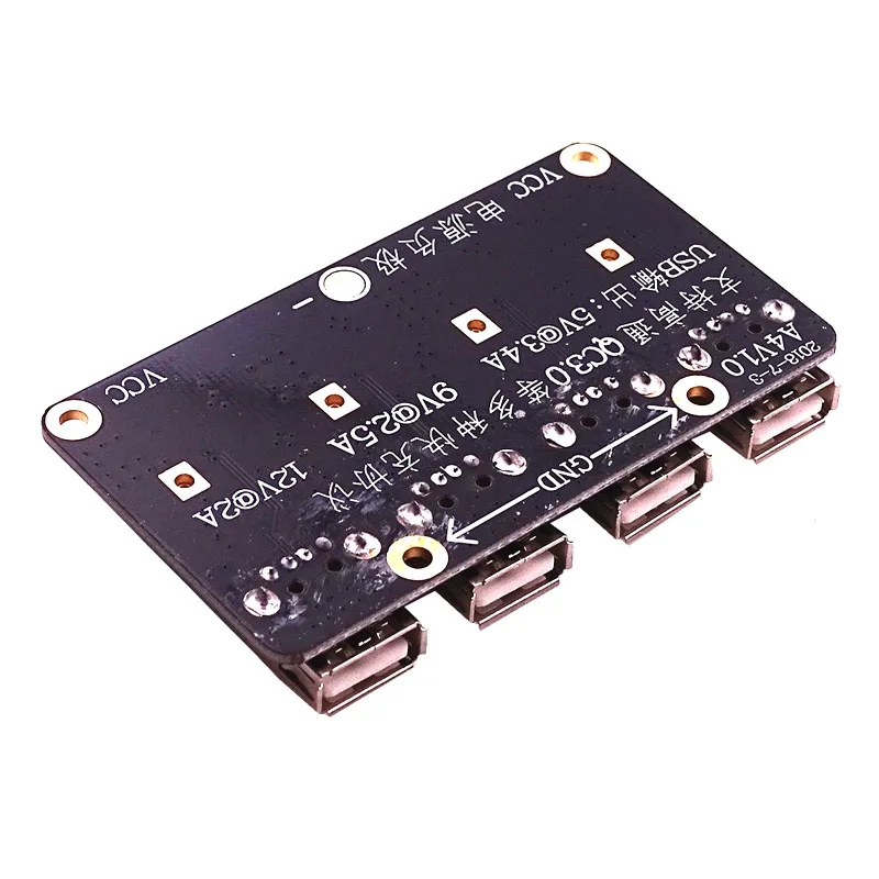 USB QC3.0 QC2.0 DC-DC Buck Converter Charging Step Down Module 6-32V 9V 12V 24V to Fast Quick Charger Circuit Board 3V 5V 12V