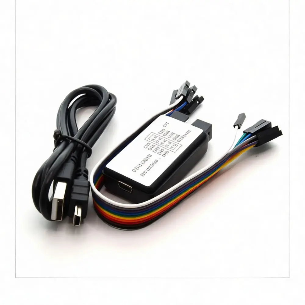 Universal USB Logic Analyzer 8 Channel 24MHz Debugger For Embedded Hardware Projects ARM FPGA Digital Timing Testing