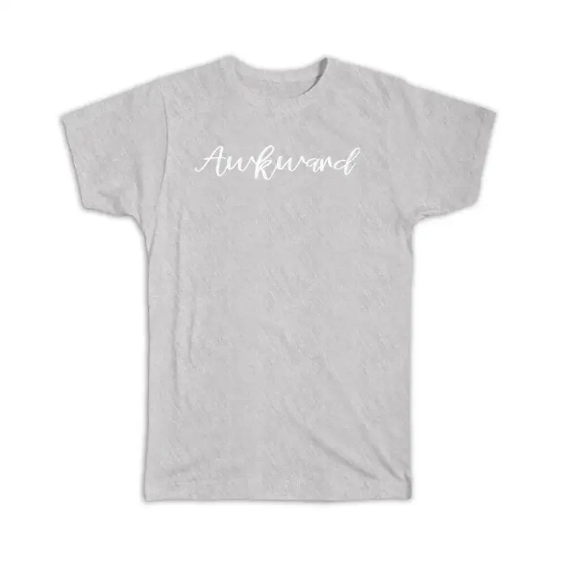 Awkward Art Print For Introvert Funny Sarcastic Best Friend T shirt