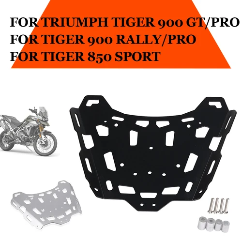 Accesorios de motocicleta para Triumph Tiger 900 Rally Pro GT Pro Tiger 850, estante trasero deportivo, soporte para estante de equipaje, soporte para caja trasera