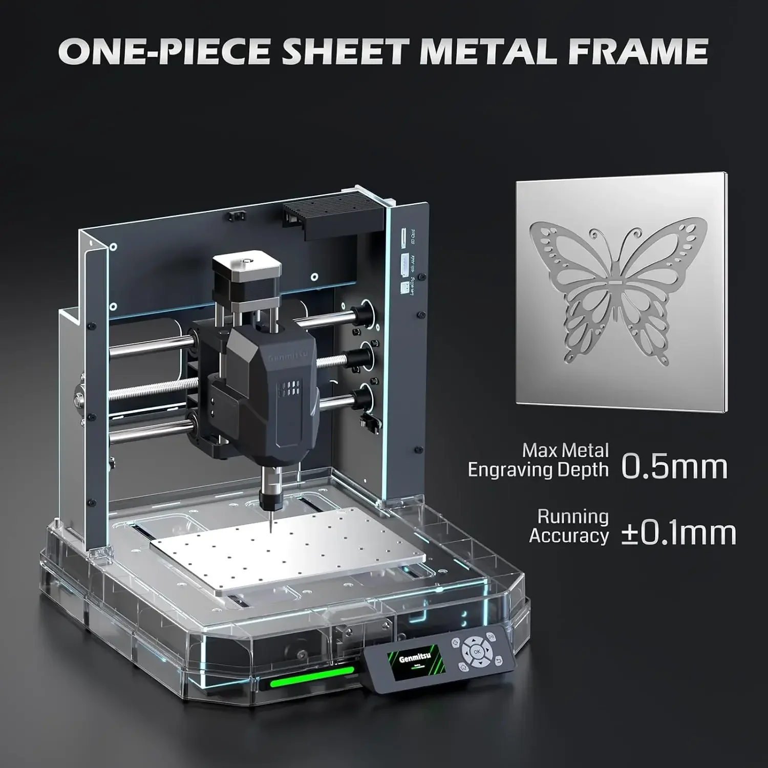 BestsellerBestsellerBestsellerBestsellerCubiko CNC Router Machine with Enclosure, PCB Milling Machine, Smart Desktop CNC with Au