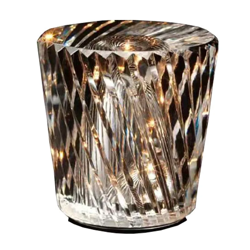 

Crystal Diamond Charging Bar Atmosphere Desktop Light Creative Bedroom Ornament Candle Light