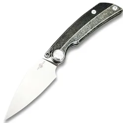 Twosun Knife M390 Blade Black Titanium Handle Daily Pocket Knives for Outdoor EDC Gift Slip Joint TS164