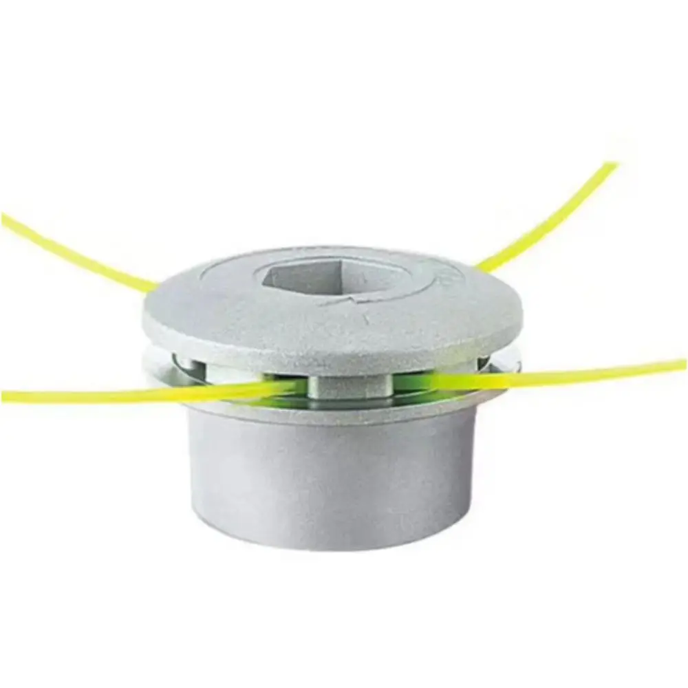 Aluminum Construction Universal Trimmer Head Four Trimmer Lines Replacement Tool Part Brush Cutter Head Gardening Weed Machine