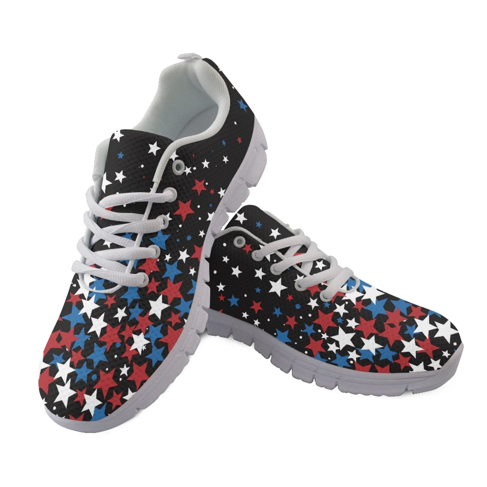 Coloranimal Galaxy Music Notes Mesh & EVA Sole Women Running Shoes Breathable Athletic Sneaker for Mens 2026 Trending