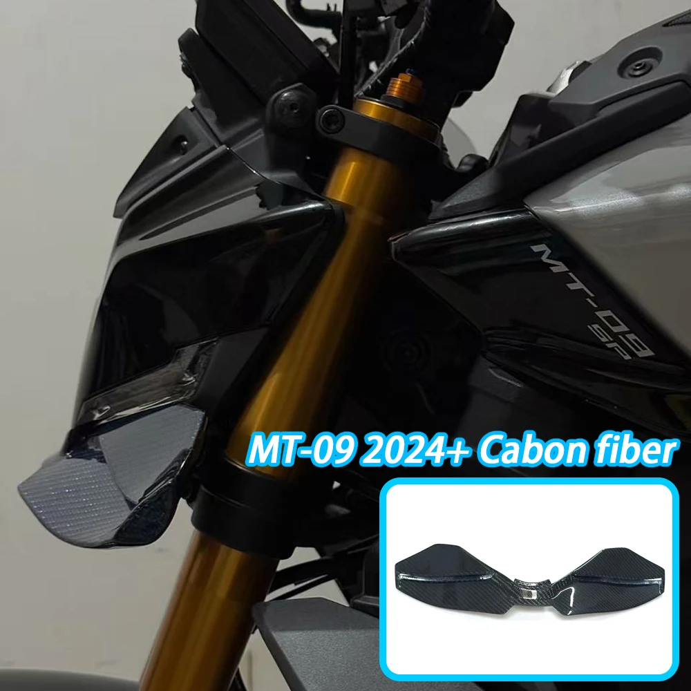 

Carbon fiber For YAMAHA MT-09 Motorcycle Downforce Winglet Aerodynamic Wing Front Spoiler Kit MT09 New Accessories Front Spoiler