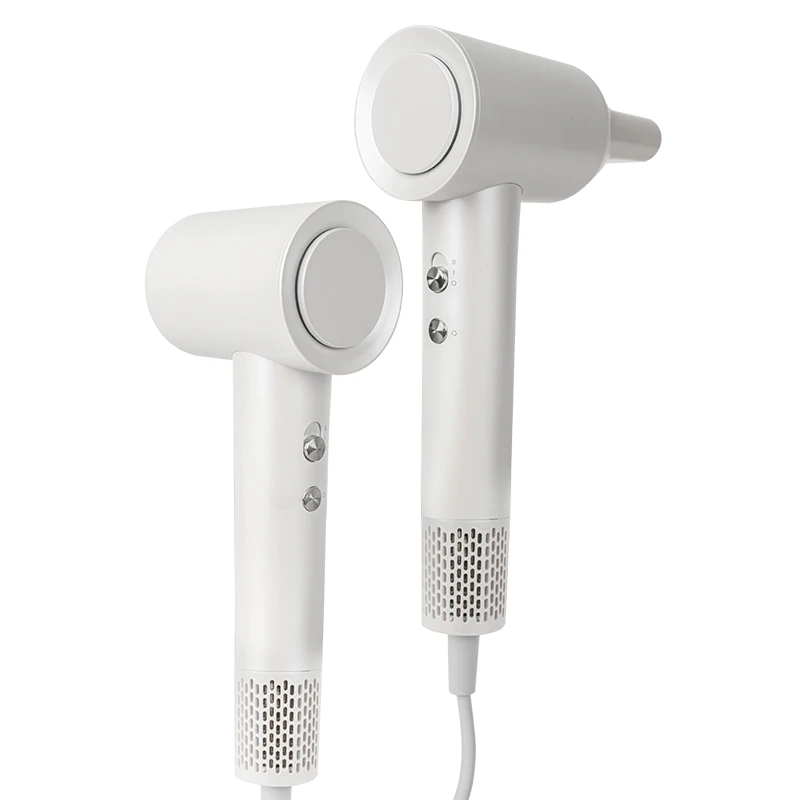 

Ионный мини-фен, бесщеточный двигатель, 110 000 об/мин, настройки нагрева/холоди для блеска без вьющихся волос, результаты в салоне дома