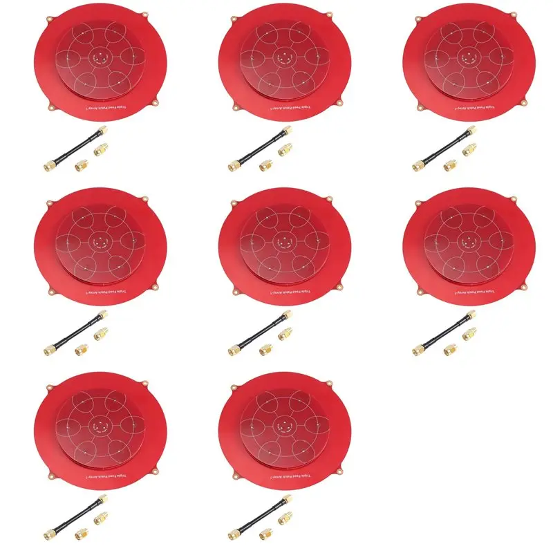 

# Best Choice 8Pcs 150Mm Triple Feed Patch 5.8Ghz 14Dbi Pagoda Array FPV Antenna For RC Drone