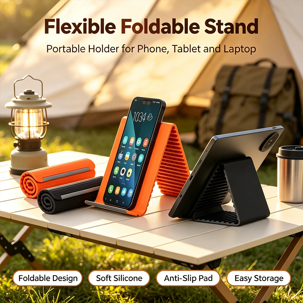 Universal Adjustable Phone Tablet Stand Multi‑Purpose Desktop Holder Stable Support Bracket for Office Home Use