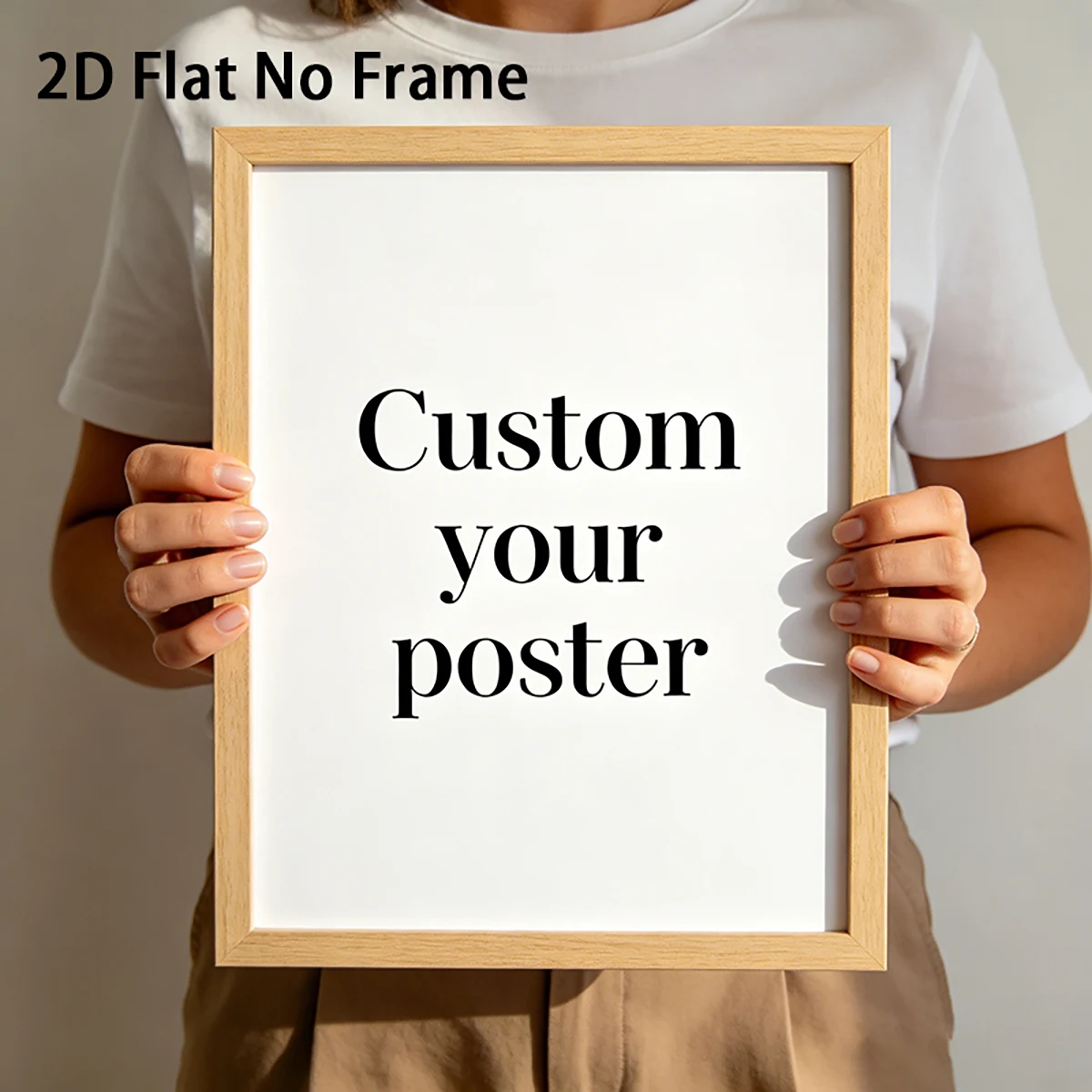 Individuelle Kunstposter Benutzerdefinierte Tierfotos Personalisierte Fotos Individuelle Wandkunst Leinwanddruck für Raumdekoration Urlaubsgeschenke