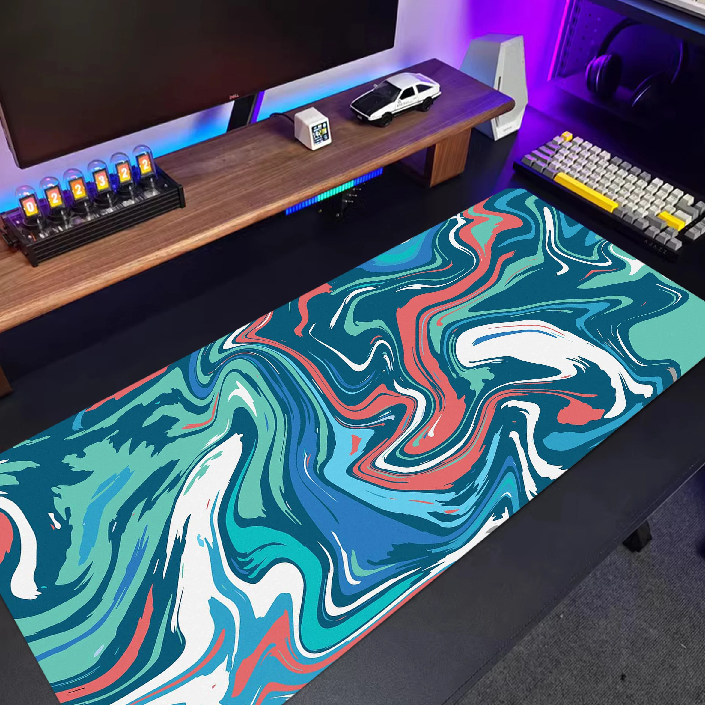 

Strata Liquid Large Game Mousepad Gamer Liquid Mouse Pad XXL 900x400mm Gaming Speed Keyboard Pads Desk Mat Accessories