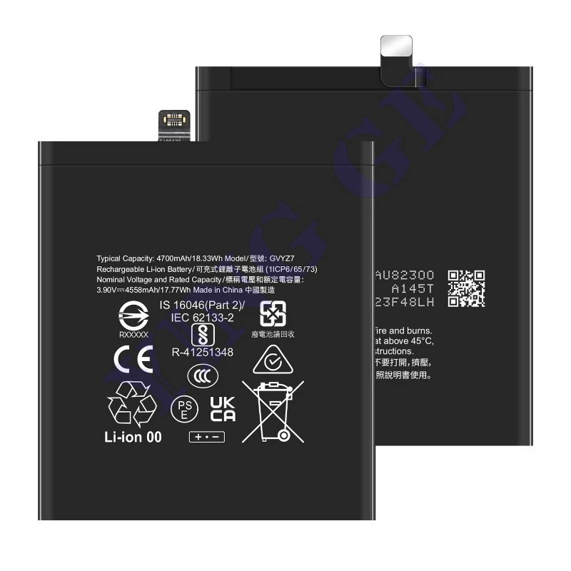 GVYZ7 for Google Pixel 9 9 Pro 0 Cycle Phone Battery High Quality Replacement Lithium Polymer Bateria Grade A Cell with Tools