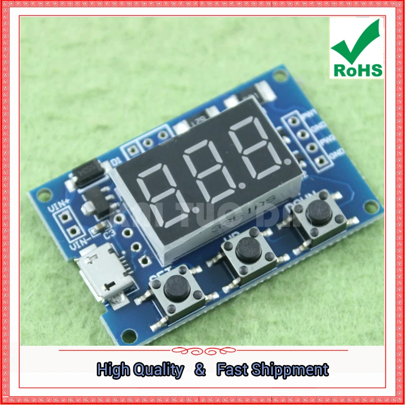2way PWM Pulse Frequency Duty Cycle Adjustable Module Square Wave Rectangular Wave Signal Generator step-driven Board