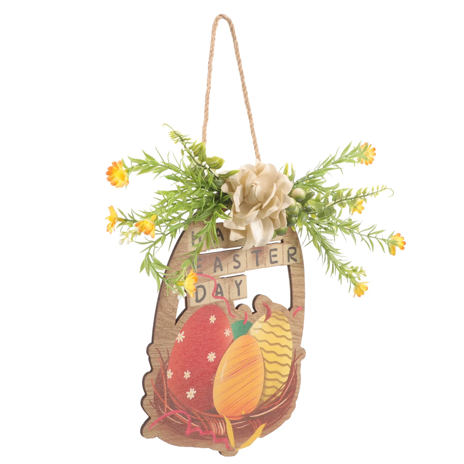 

Easter Door Hanging Decoration Versatile Fits Multiple Settings Quick Setup Joyful Easter Celebrations Wall Sign