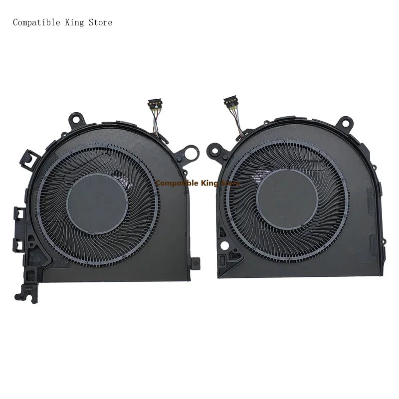 Replacement New CPU+GPU Cooling Fan for HP Spectre x360 2-in-1 14-eu 14t-eu  TPN-Q292 ND75C0K-22L07 ND75C0L-22L08 DC5V 0.5A FAN