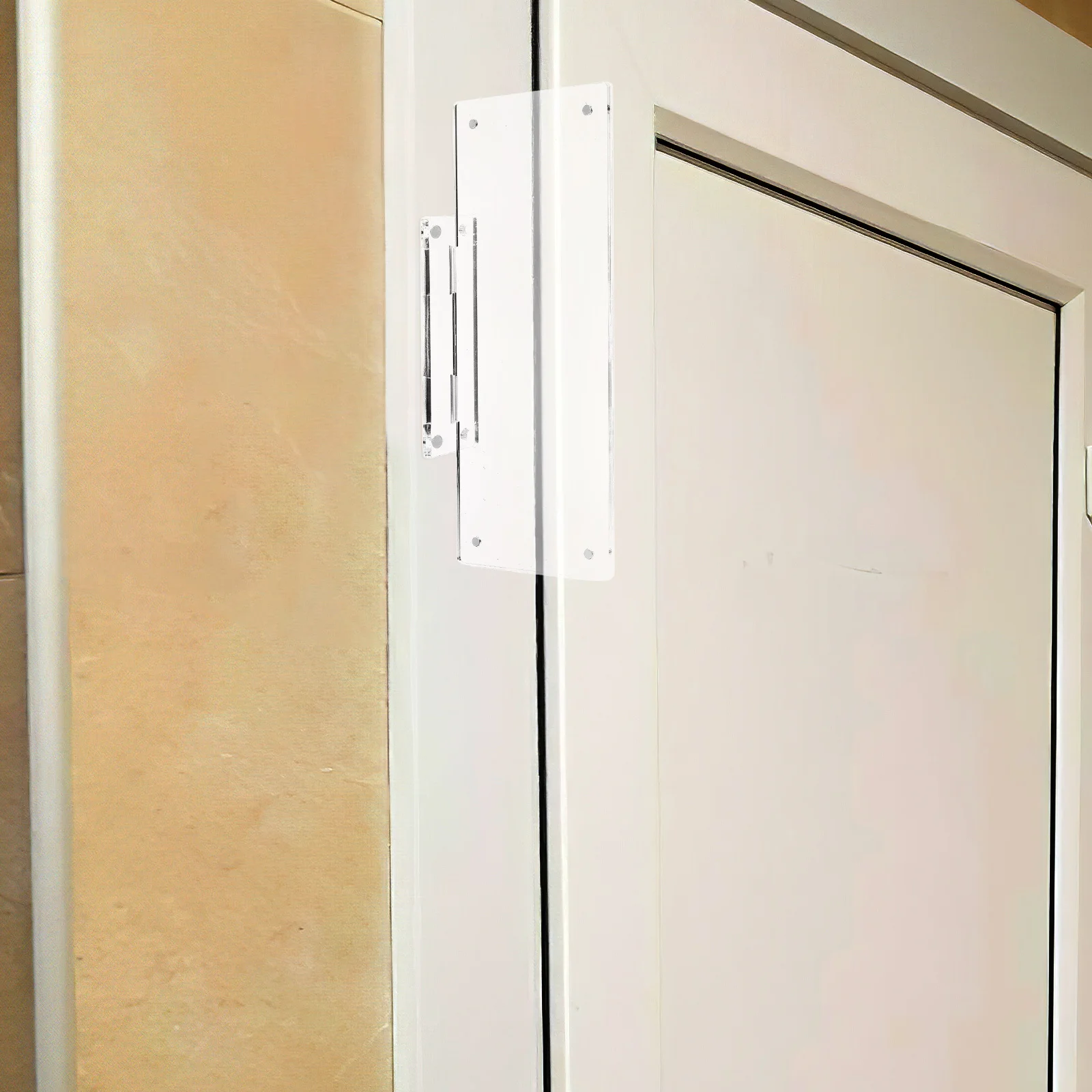 Double Sided Acrylic Office Door Sign Replaceable Insert Clear Wall Mount Name Plate Office Door Decor Business Sign Holder