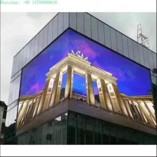 Custom WaterproofCustomized Waterproof Flexible LED ScreenP4.81 Outdoor Front Service LED Display 1 M X 1m Alumium Cabinet