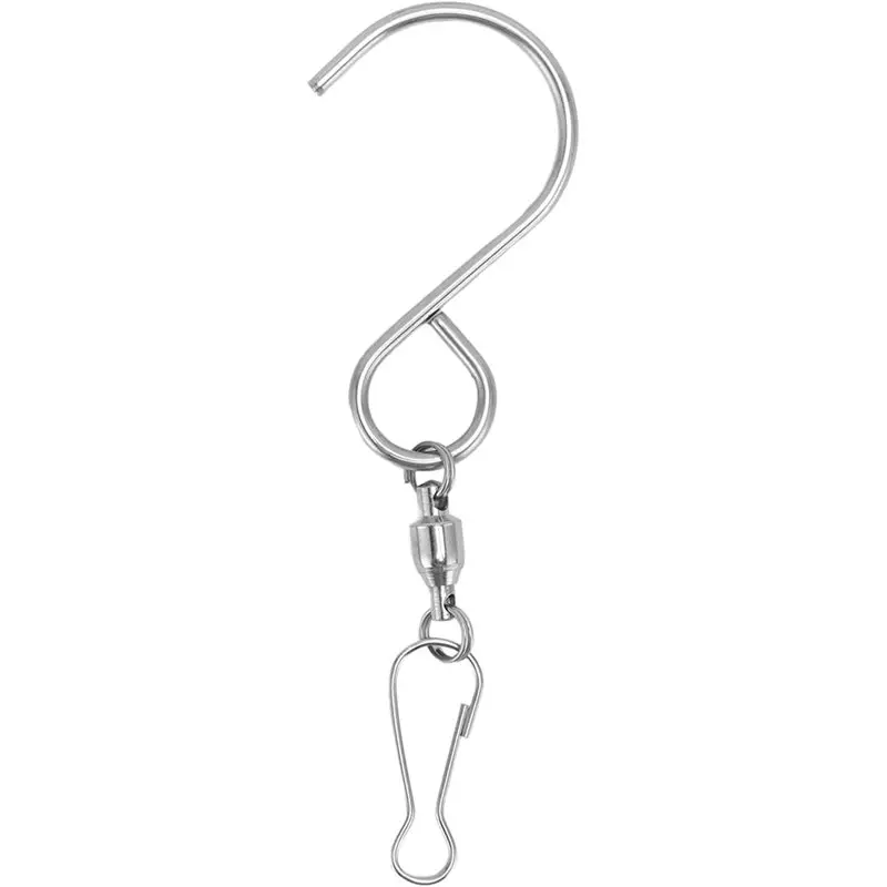 2026 New 20Pcs Wind Spinner S Hook Clips For 360 Degree Rotation, Stainless Steel Dual Hangers For Plants