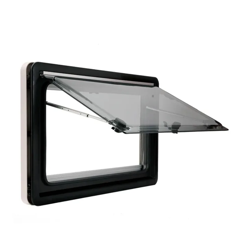 RV Window 350*280mm  Right Angle Aluminum Alloy caravan Window Rv Parts