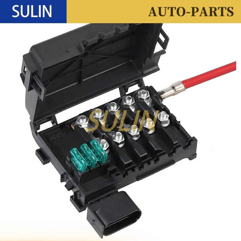 

1J0937550A 1J0937550B 1J0937617D Fuse Box Battery Terminal For YW Bora Jetta Golf MK4 Beetle Toledo Octavia