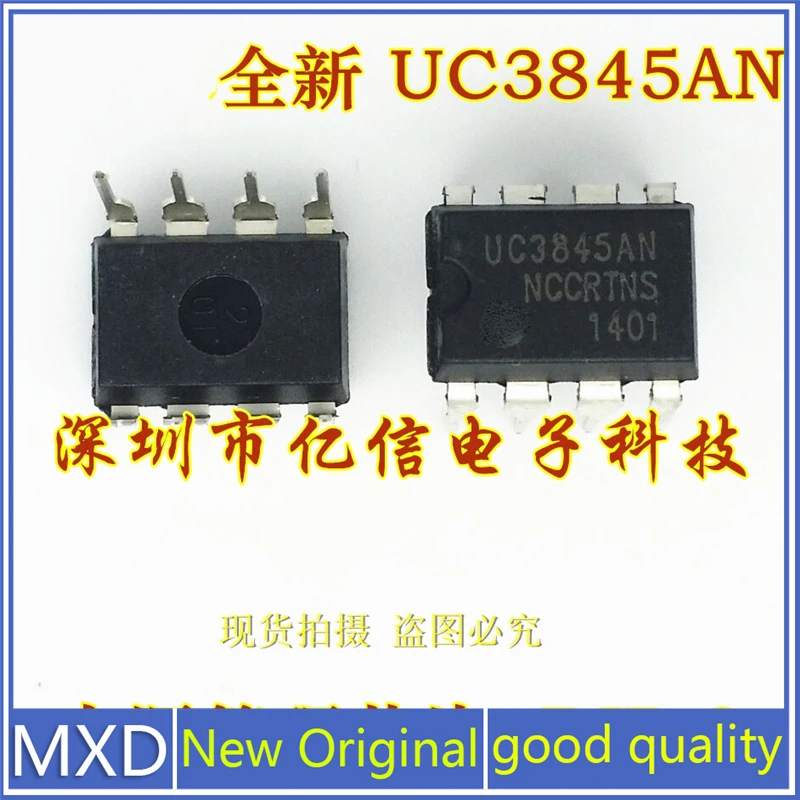 10Pcs/Lot New Original LCD Power Management IC UC3845AN DIP8