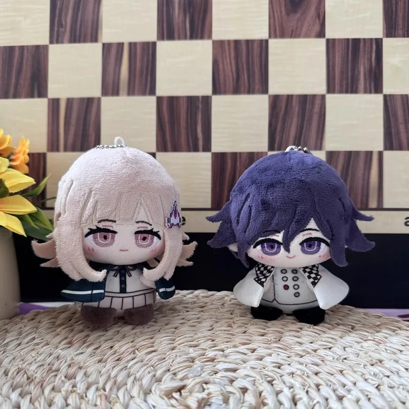 Anime Game Danganronpa3 Kokichi Oma Kawaii Cosplay Cotton Dango Doll Keychain Pendant Plushie Mini Keyring Toy Figures Fans Gift
