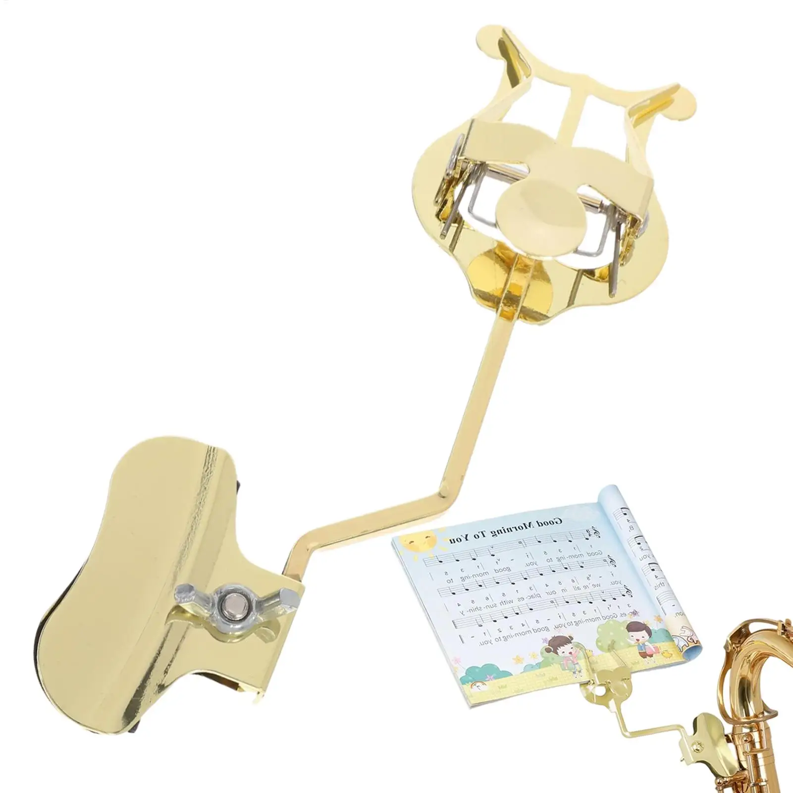 

Trumpet Marching Clip Performance Trombone Sheet Music Clamp Musical Instruments Accessories Lightweight For Teens Boys Women