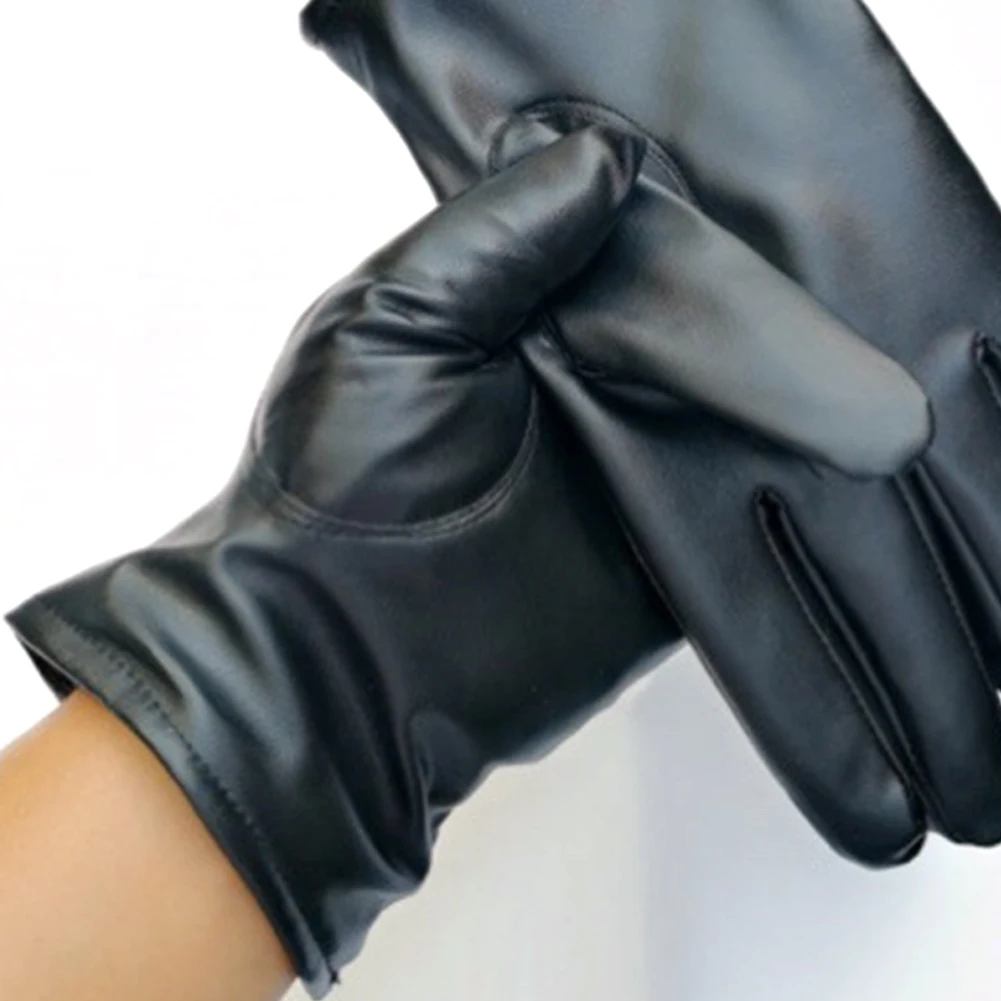 

Heated Gloves Touch Screen Electric Thermal Gloves USB Waterproof PU Leather Windproof Men Women for Motorcycle for Cycling Ski