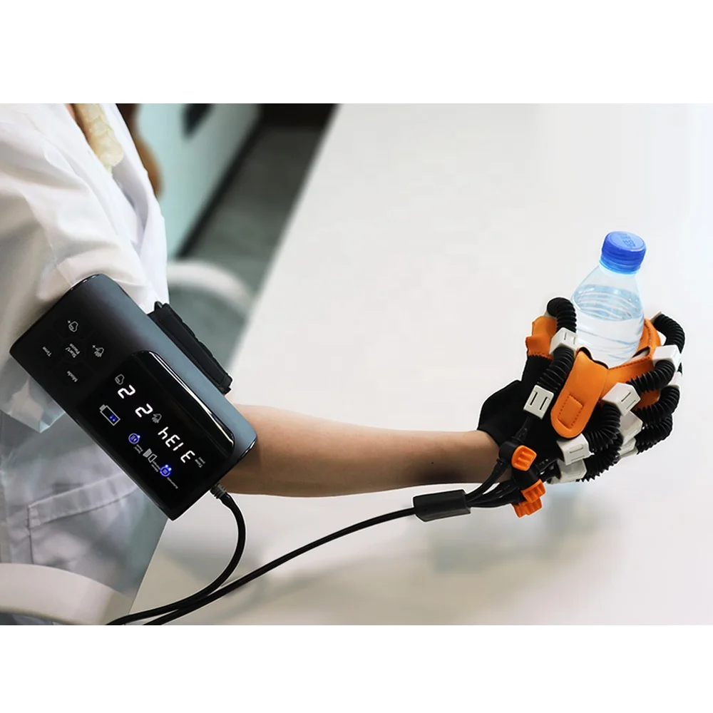 Home Care Medical Supplies Hand Function Rehabilitation Robot Portable Physiotherapy  for Stroke Hand Exercise Recovery fast