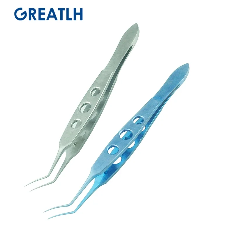 GREATLH 4 Type Choices Dovetailed Forceps Micro Forceps Ophthalmic Capsulorhexis Ophthalmic Instruemnts