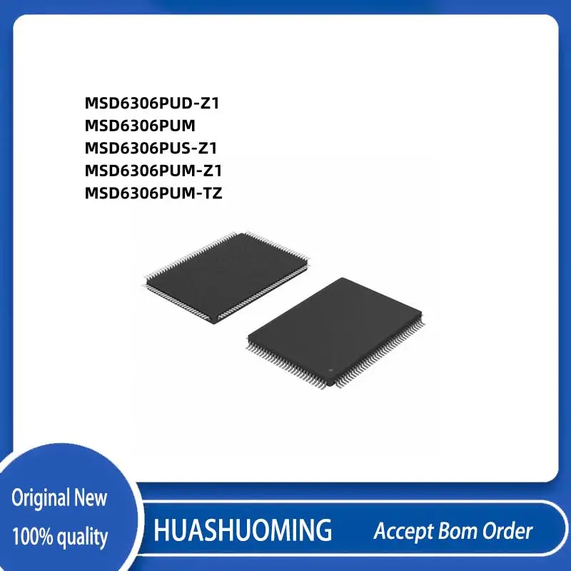 5Pcs/Lot  MSD6306PUN-Z1 MSD6306PUN MSD6306 QFP   MSD6306PUM MSD6306PUD-Z1 MSD6306PUS-Z1 MSD6306PUM-TZ  LQFP128